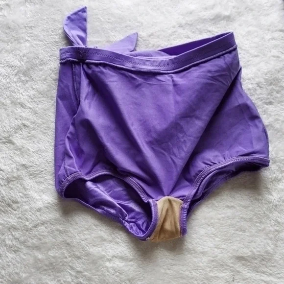 Vintage‎ Deadstock Ceeb Purple Two Piece Swimsuit NWT Bikinis